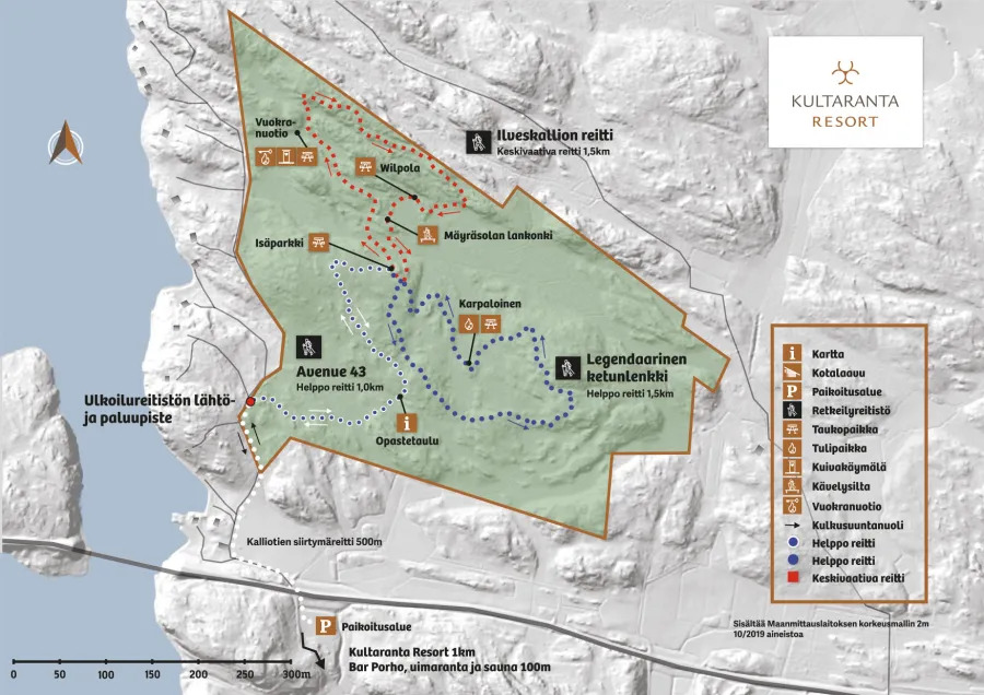 Luontopolku - Kultaranta Resort